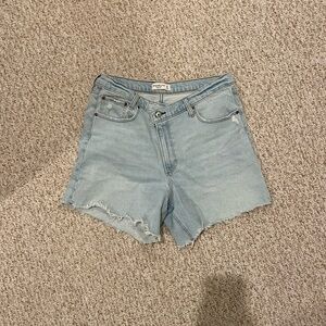 Abercrombie & Fitch Light Wash Jean Shorts
